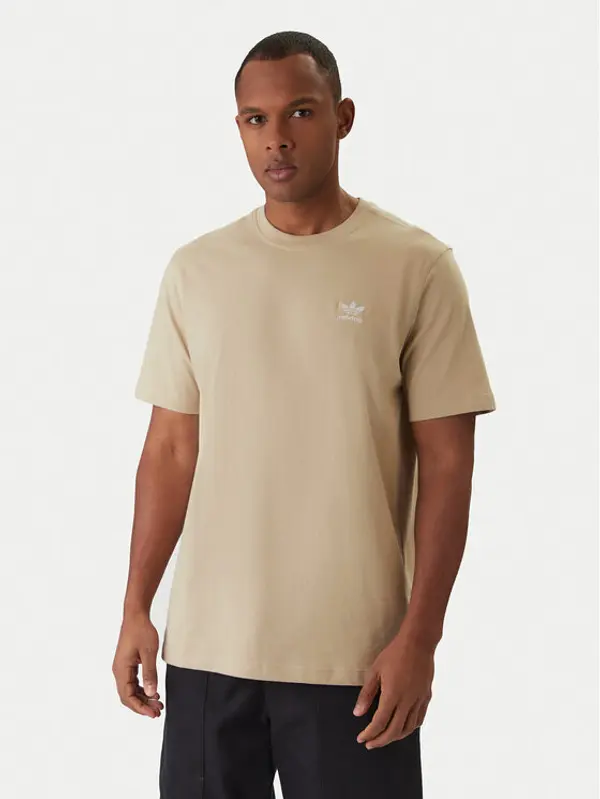 Adidas adidas T-shirt Trefoil Essentials KE1189 Bež Regular Fit
