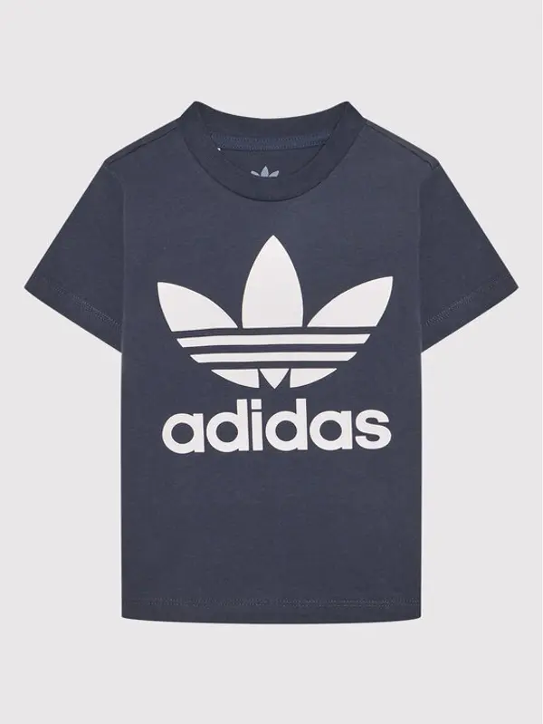 Adidas adidas T-shirt Trefoil HE2190 Tamnoplava Regular Fit