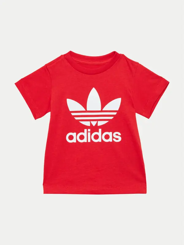 Adidas adidas T-shirt Trefoil IX5115 Crvena Regular Fit