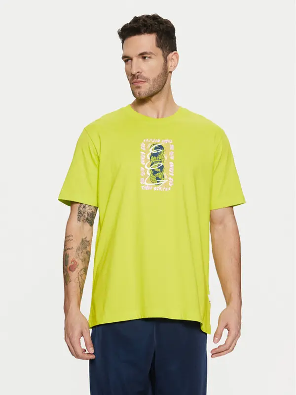 Adidas adidas T-shirt Trefoil Series JD0675 Zelena Regular Fit