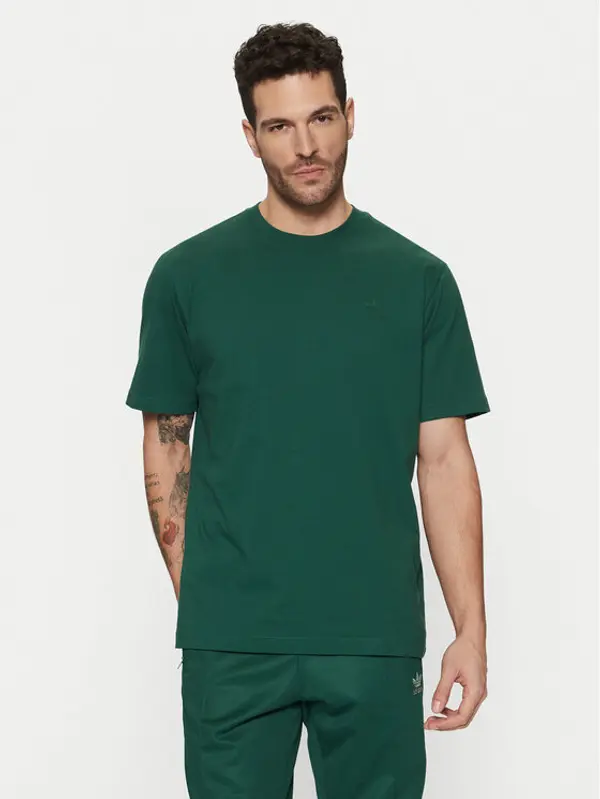 Adidas adidas T-shirt Trefoil Series JD0680 Zelena Regular Fit