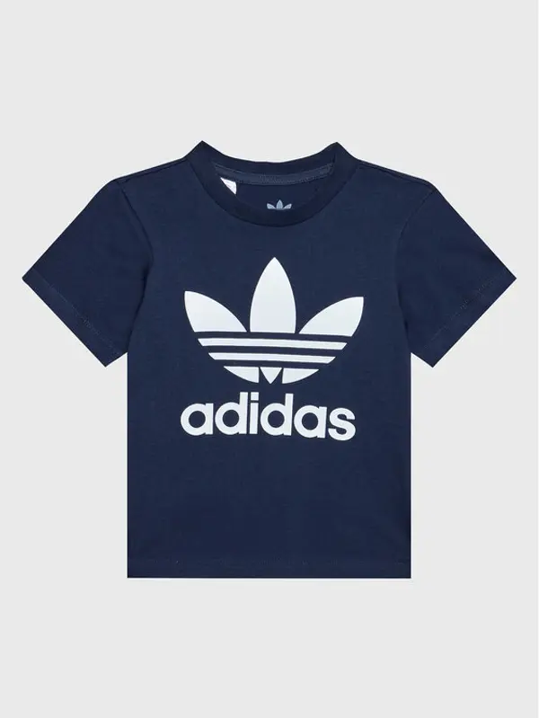 Adidas adidas T-shirt Trefoil Tee HK7503 Tamnoplava Regular Fit