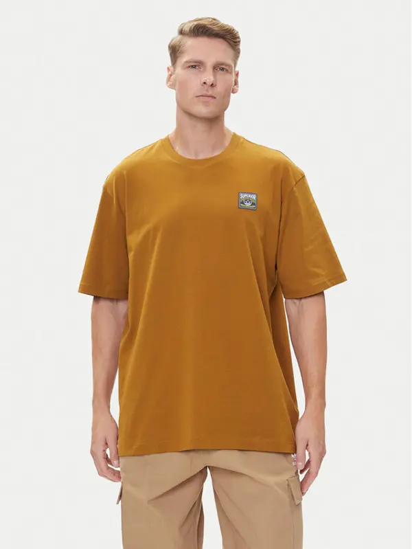 Adidas adidas T-shirt Wabash JW0160 Smeđa Loose Fit