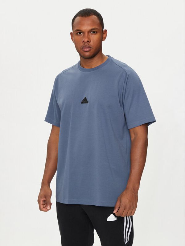 adidas adidas T-shirt Z.N.E. IR5234 Plava Loose Fit