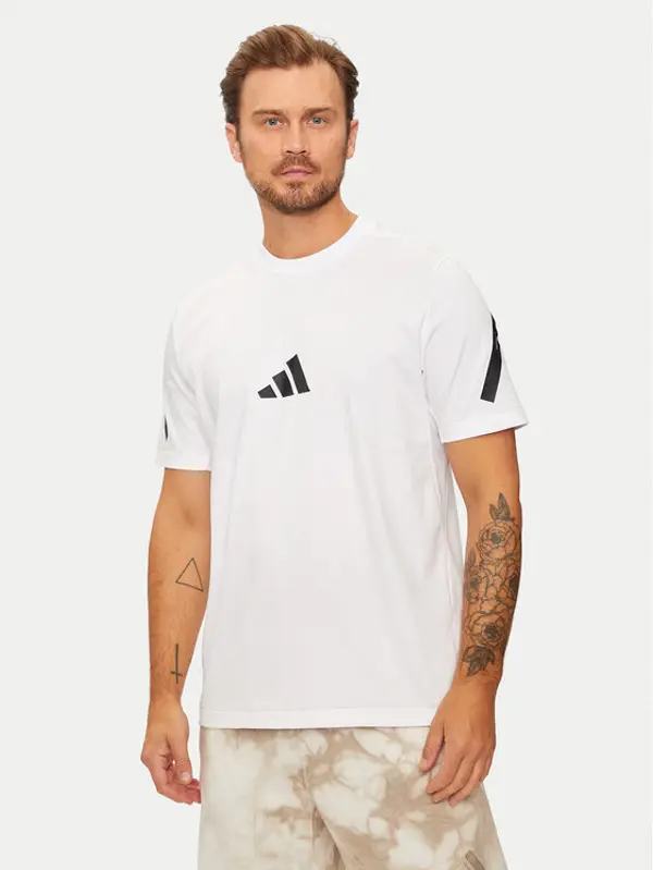 Adidas adidas T-shirt Z.N.E. JE3078 Bijela Regular Fit
