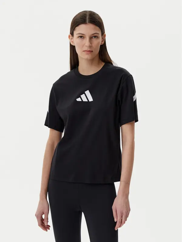 Adidas adidas T-shirt Z.N.E. JJ4778 Crna Regular Fit