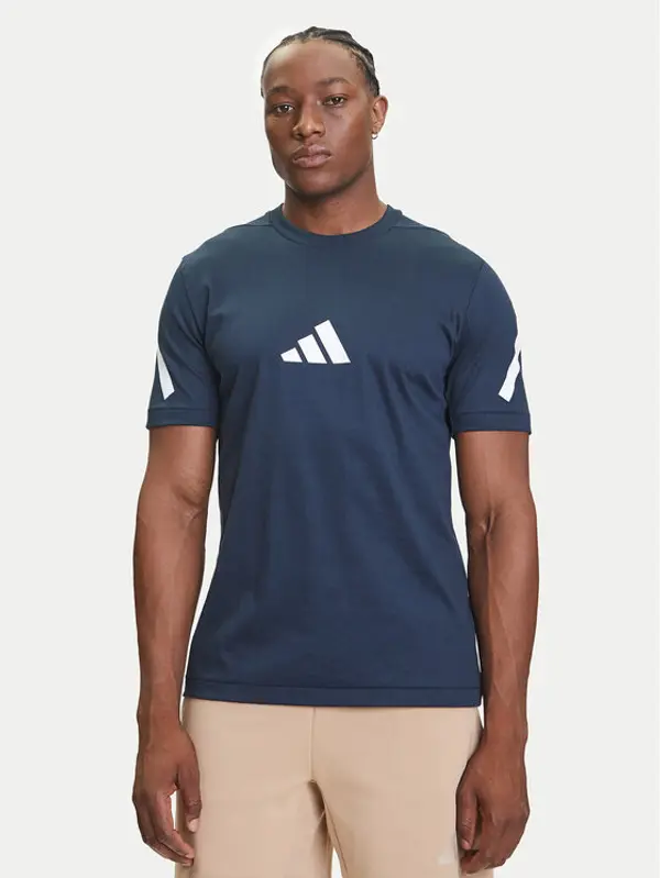 Adidas adidas T-shirt Z.N.E. JW4735 Tamnoplava Regular Fit