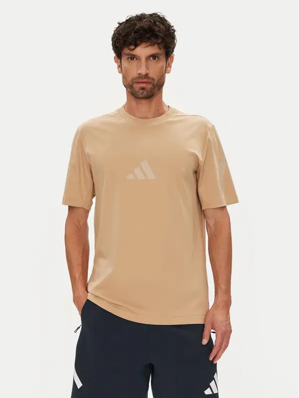 Adidas adidas T-shirt Z.N.E. JW4737 Bež Regular Fit