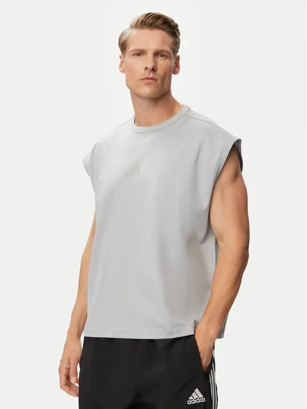Adidas adidas Tank top Soft Lux KE5887 Siva Loose Fit