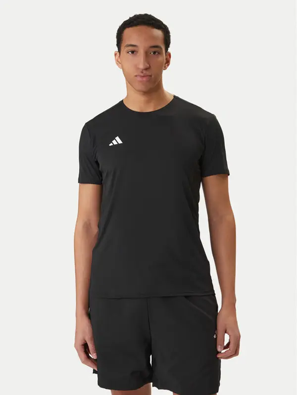 Adidas adidas Tehnička majica Adizero Essentials IN1156 Crna Slim Fit