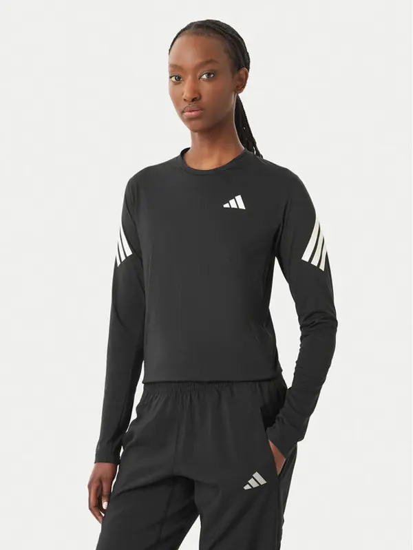 Adidas adidas Tehnička majica Climacool Iconic KE6840 Crna Regular Fit