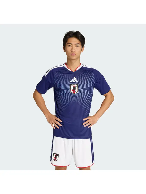 Adidas adidas Tehnička majica Japan 26/27 Home KD3345 Tamnoplava Slim Fit