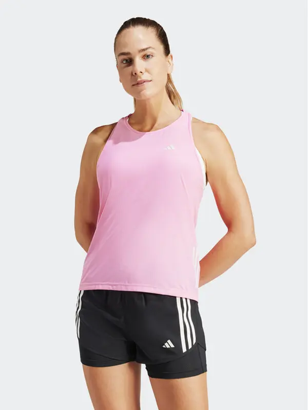 Adidas adidas Tehnička majica Own The Run IN2963 Ružičasta Regular Fit