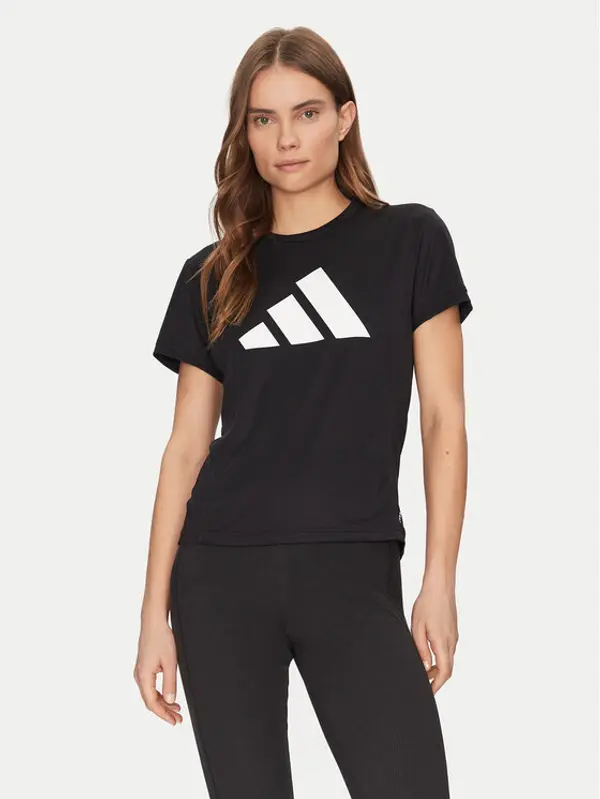 Adidas adidas Tehnička majica Run It IL7227 Crna Regular Fit