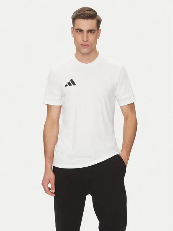 Adidas adidas Tehnička majica Squadra 25 Jersey JG5834 Bijela Slim Fit