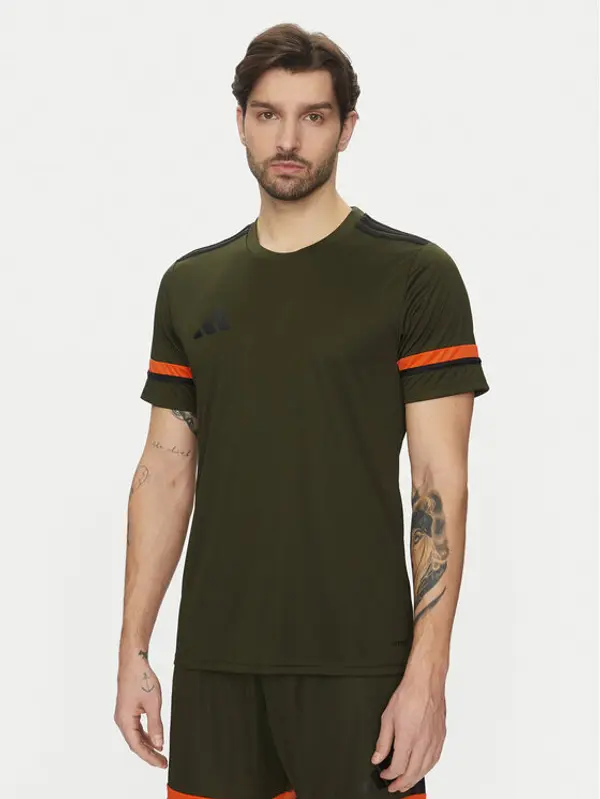 Adidas adidas Tehnička majica Squadra 25 Jersey JN7858 Zelena Slim Fit