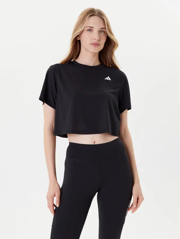 Adidas adidas Tehnička majica Train Essentials JC9555 Crna Loose Fit