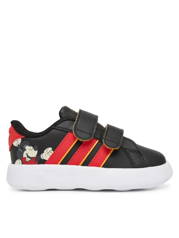 Adidas adidas Tenisice Adidas Disney Mickey Mouse Grand Court Shoes Infants KI9186 Crna
