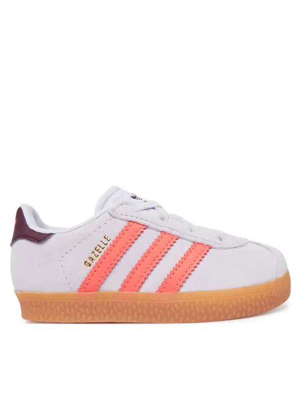 Adidas adidas Tenisice Gazelle Comfort Closure Elastic Lace KI7138 Svijetlo ljubičasta