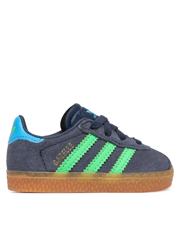 Adidas adidas Tenisice Gazelle Comfort Closure Elastic Laces IH6476 Tamnoplava