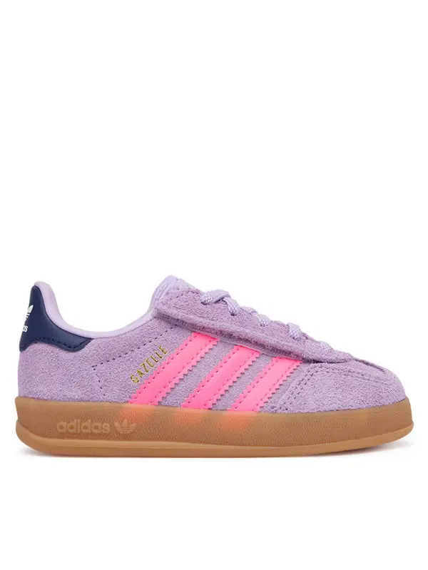 Adidas adidas Tenisice Gazelle Indoor Comfort Closure Elastic Lace IH4012 Ljubičasta
