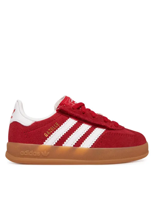 Adidas adidas Tenisice Gazelle Indoor Comfort Closure Elastic Lace IH9132 Crvena
