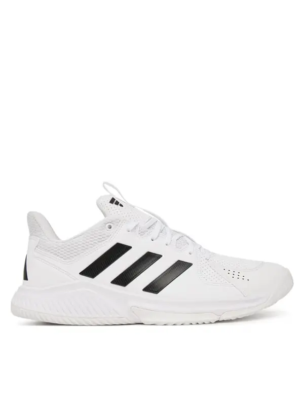 Adidas adidas Tenisice za dvoranski nogomet Court Flight Indoor Shoes JR9576 Bijela