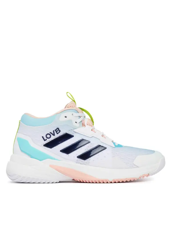 Adidas adidas Tenisice za dvoranski nogomet Crazyflight 6 Mid HQ0112 Bijela