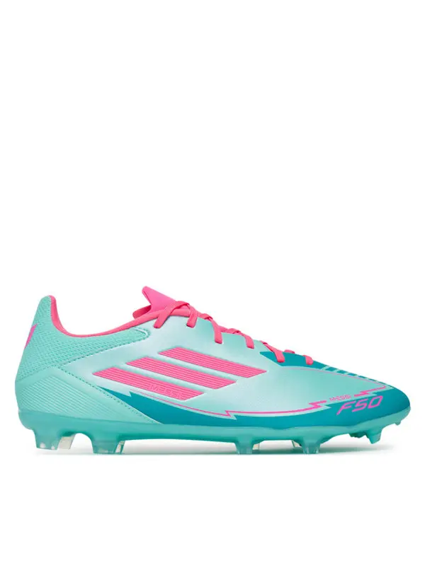 Adidas adidas Tenisice za nogomet F50 League Messi Firm/Multi-Ground IH0928 Tirkizna