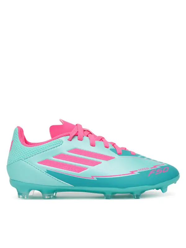 Adidas adidas Tenisice za nogomet F50 League Messi Firm/Multi-Ground IH0931 Tirkizna