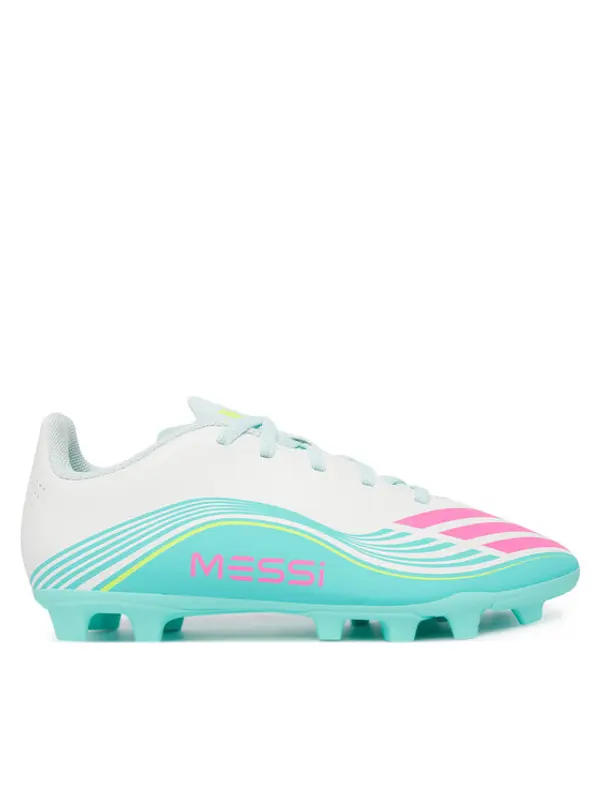 Adidas adidas Tenisice za nogomet F50 Messi Club Firm Ground / Multi Ground JQ0950 Bijela