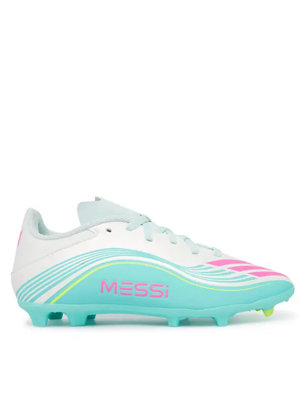 Adidas adidas Tenisice za nogomet F50 Messi League Firm Ground /Multi Ground JQ0942 Bijela