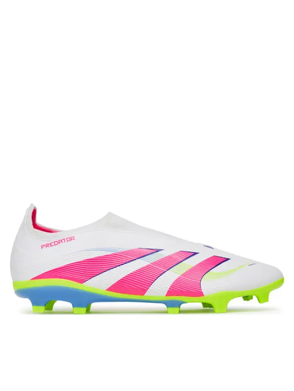 Adidas adidas Tenisice za nogomet Predator League Laceless Firm/Multi-Ground ID3861 Bijela