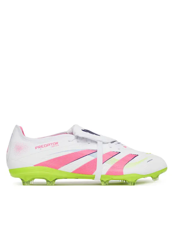 Adidas adidas Tenisice za nogomet Predator Pro Fold-Over Tongue Firm Ground JR0440 Bijela