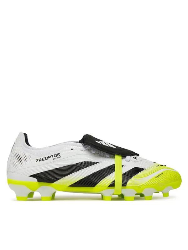Adidas adidas Tenisice za nogomet Predator Pro Fold-Over Tongue Multi-Ground JS4074 Bijela