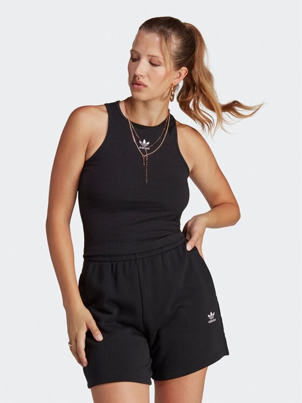 adidas adidas Top adicolor Essentials IB9110 Crna Slim Fit