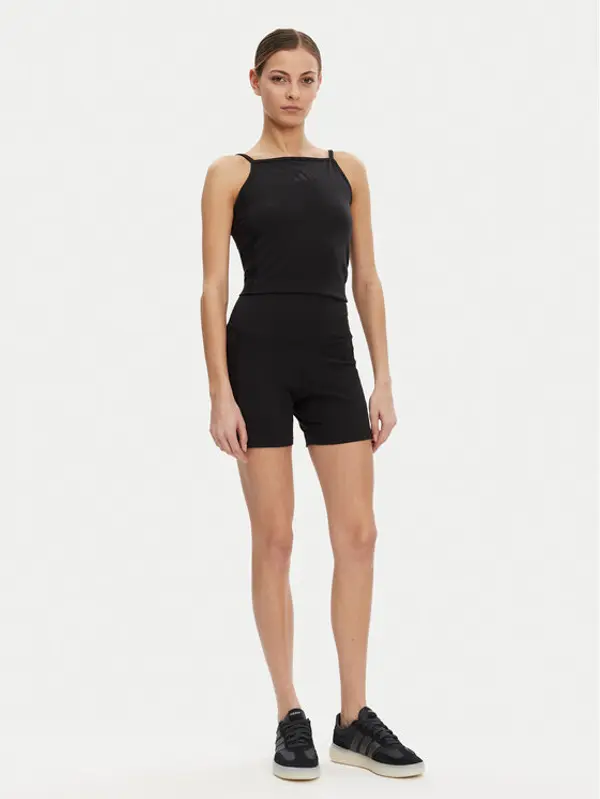 Adidas adidas Top ALL SZN Rib JJ1224 Crna Slim Fit