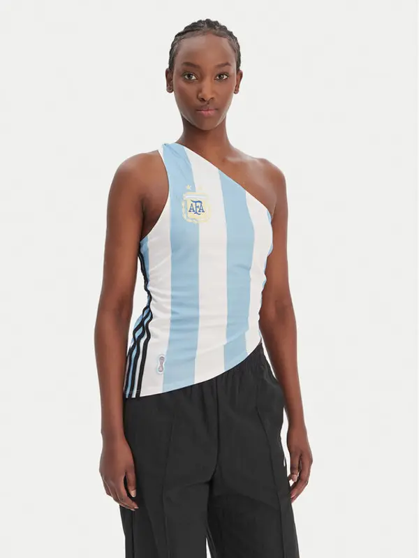 Adidas adidas Top Argentina KE2295 Svijetloplava Slim Fit