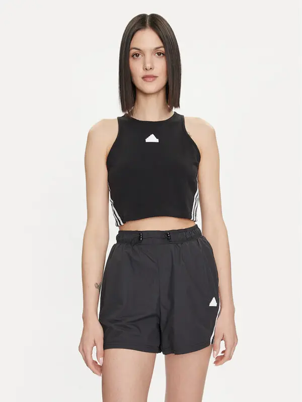 Adidas adidas Top Future Icons 3-Stripes IP1572 Crna Slim Fit