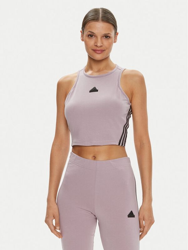 adidas adidas Top Future Icons 3-Stripes IS3636 Ljubičasta Slim Fit