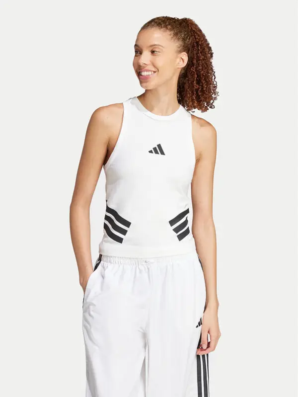 Adidas adidas Top Future Icons 3-Stripes JC5419 Bijela Slim Fit