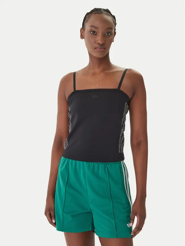 Adidas adidas Top Pearl Tube KC7860 Crna Slim Fit