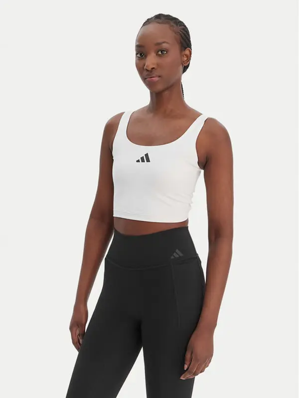 Adidas adidas Top Power Light Support JZ6028 Bijela Slim Fit