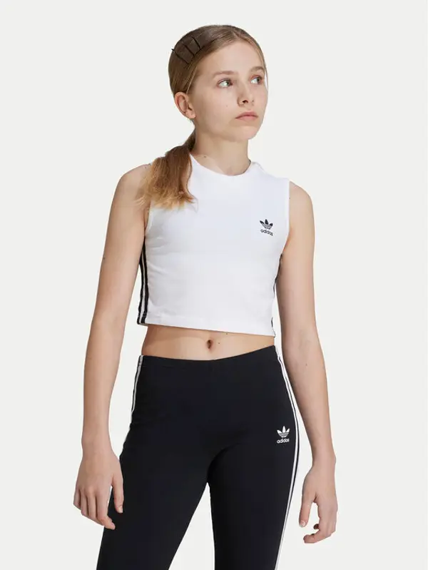 Adidas adidas Top Trefoil JE0514 Bijela Regular Fit