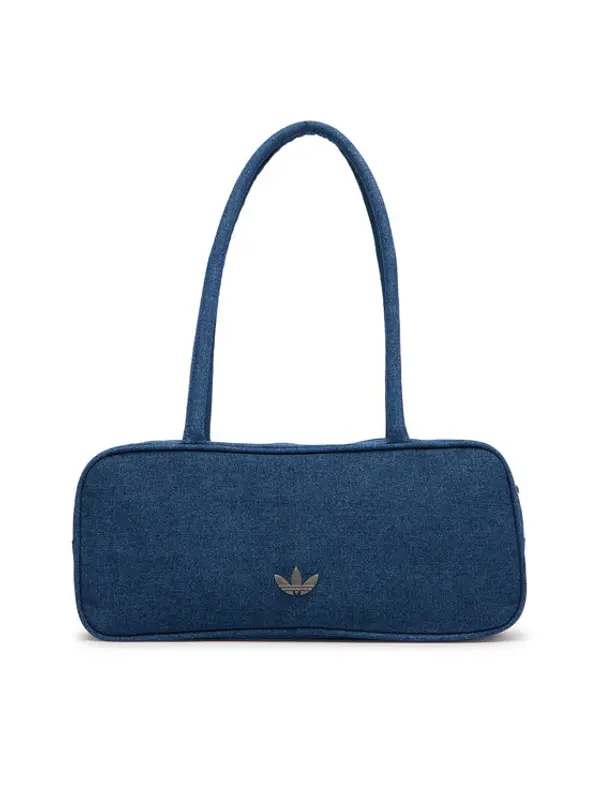 Adidas adidas Torbica Adicolor Elongated Airliner Denim Bag KD7875 Plava