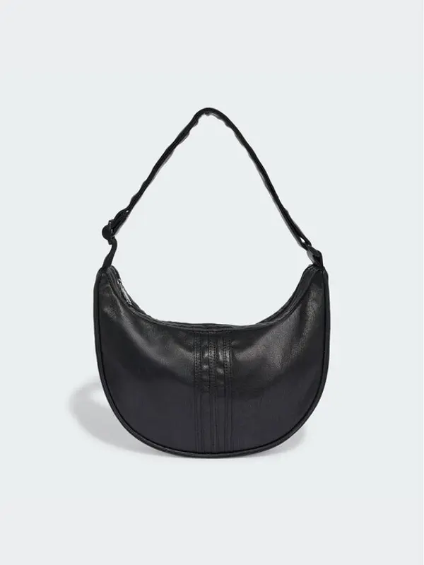 Adidas adidas Torbica Adicolor Half Crescent Bag Metallic Pu KR1546 Crna