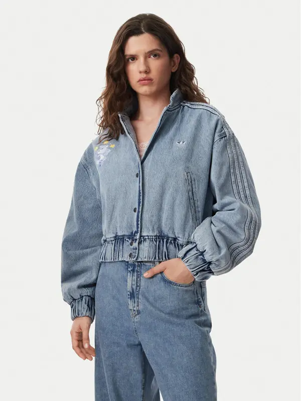 Adidas adidas Traper jakna Care Bear KQ6747 Plava Regular Fit