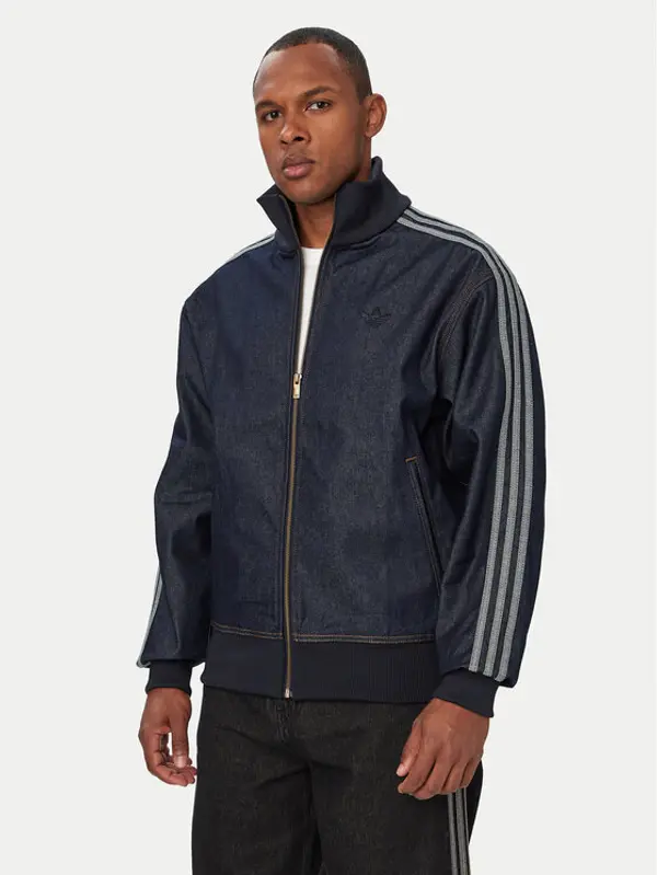 Adidas adidas Traper jakna Firebird Adicolor KS4971 Tamnoplava Loose Fit