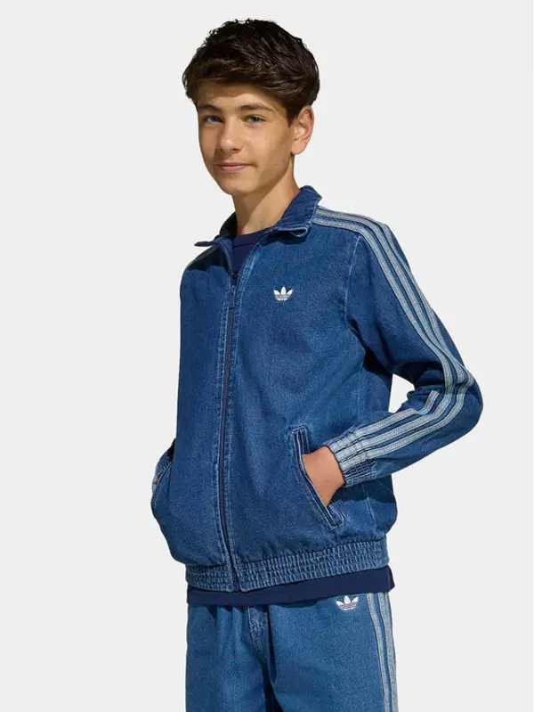 Adidas adidas Traper jakna Firebird KE2849 Plava Loose Fit