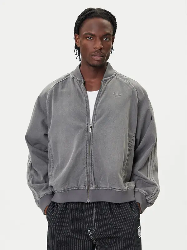 Adidas adidas Traper jakna SST adicolor JW5915 Siva Loose Fit